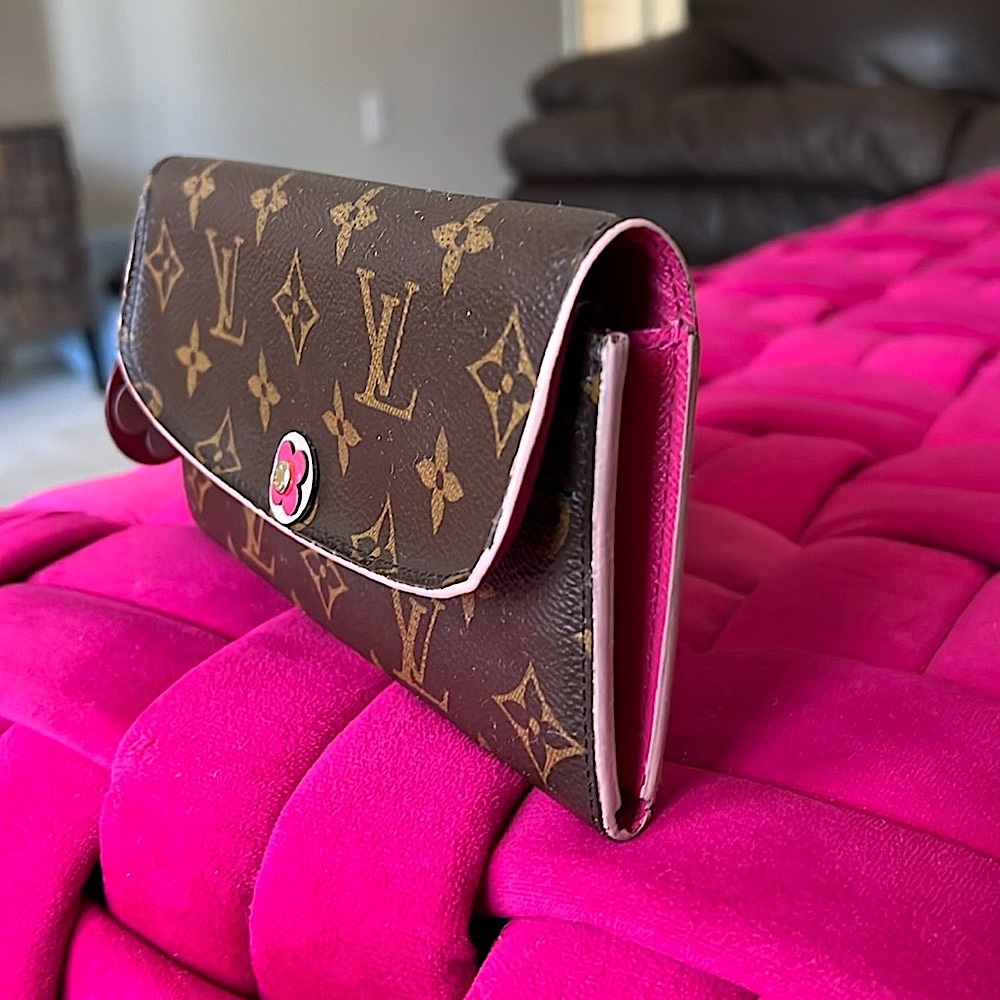 Louis Vuitton Bloom Flower Emilie Wallet-EUC - Picture 11 of 16